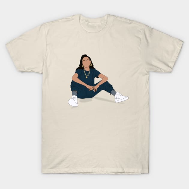 Christen Press USWNT MUWFC T-Shirt by Hevding